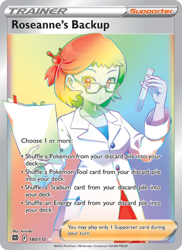 Roseanne's Backup, Pokémon card