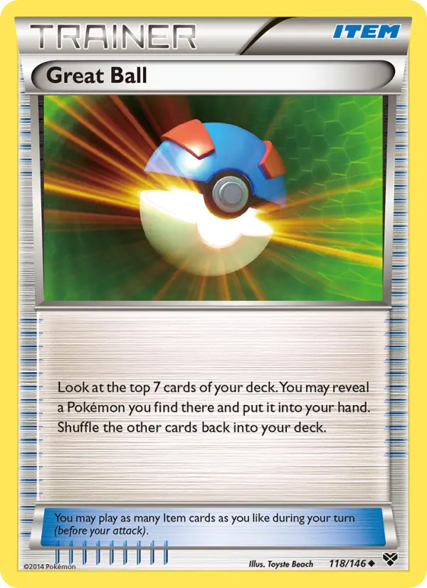 Great Ball, Pokémon card