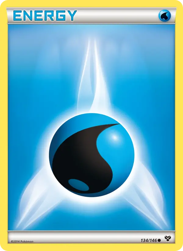 Water Energy, Pokémon card