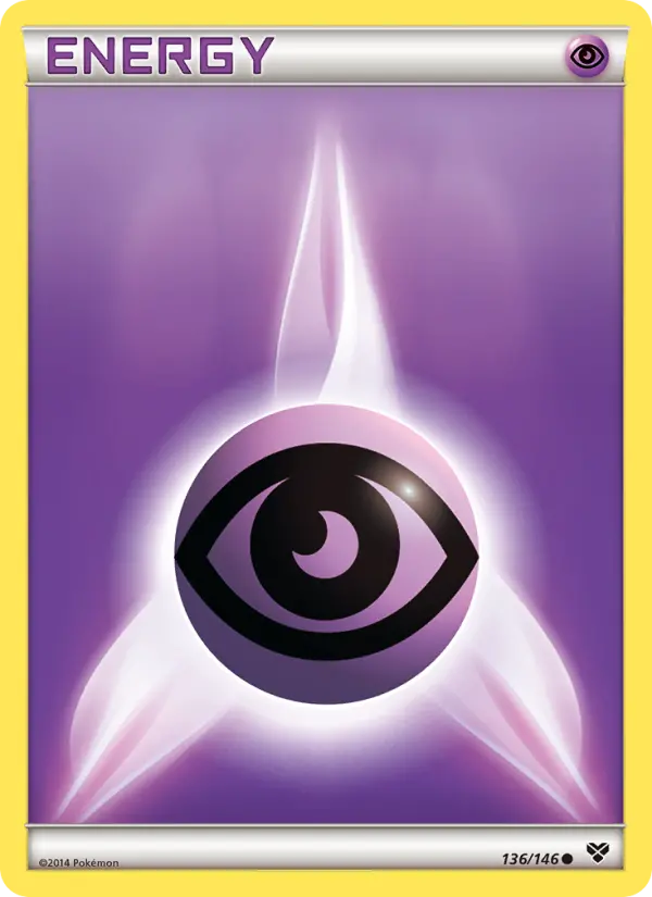 Psychic Energy, Pokémon card