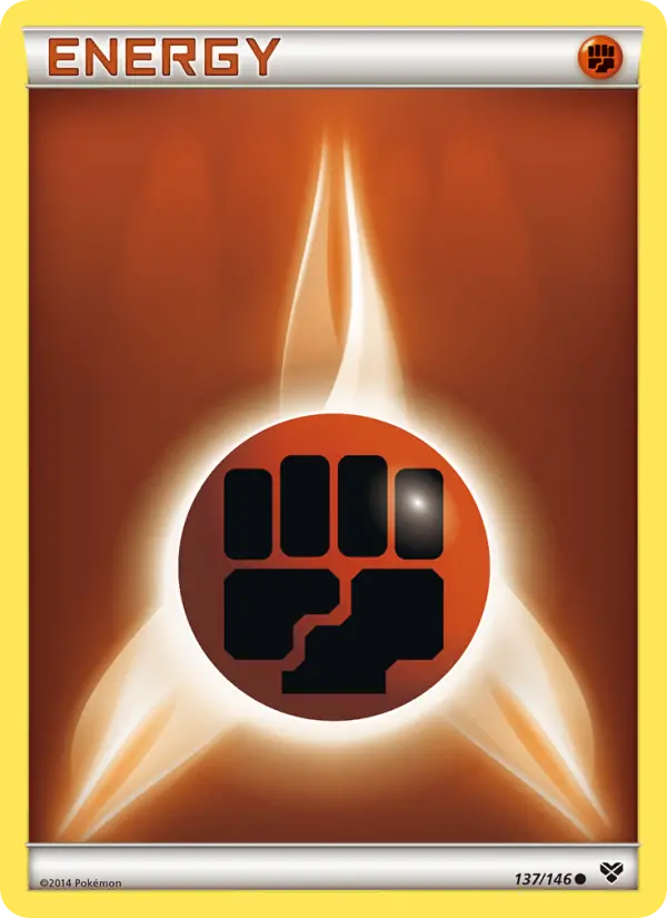 Fighting Energy, Pokémon card