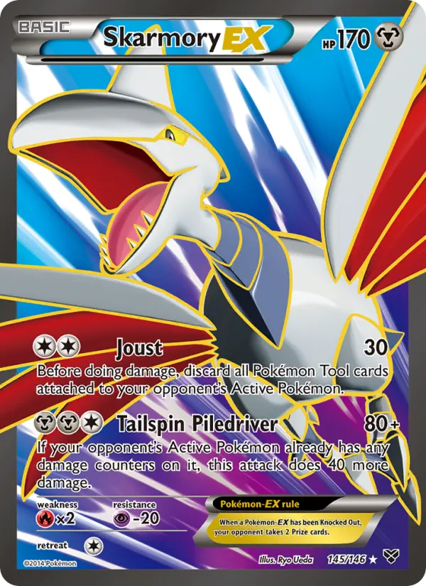 Skarmory EX, Pokémon card