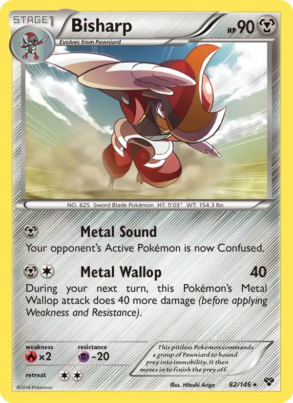 Bisharp, Pokémon card
