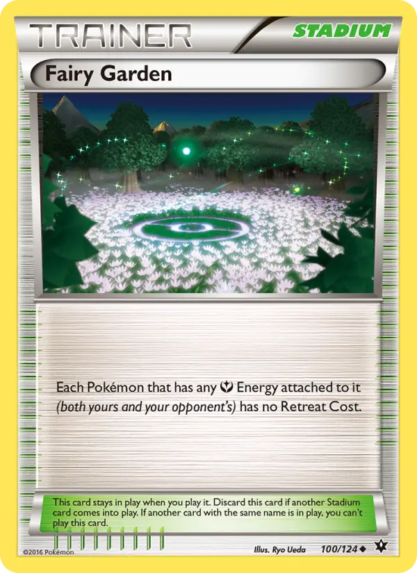 Fairy Garden, Pokémon card
