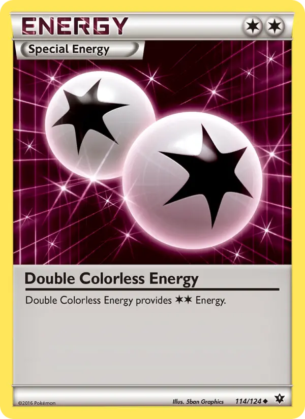 Double Colorless Energy, Pokémon card
