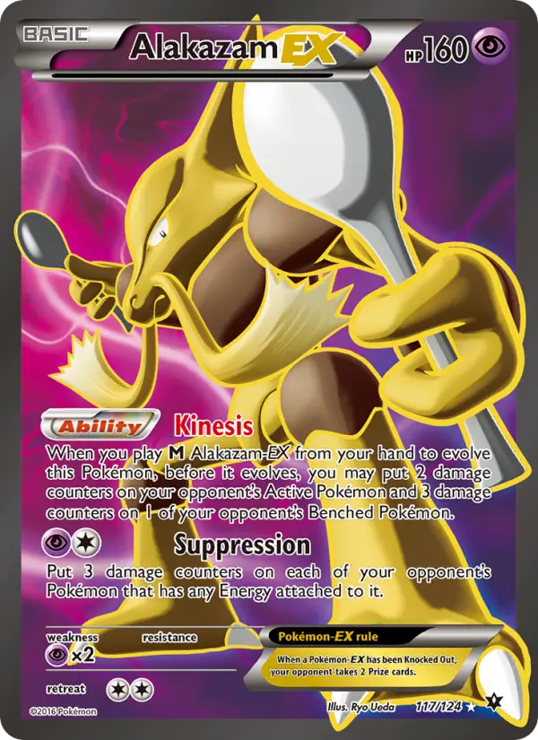 Alakazam EX, Pokémon card
