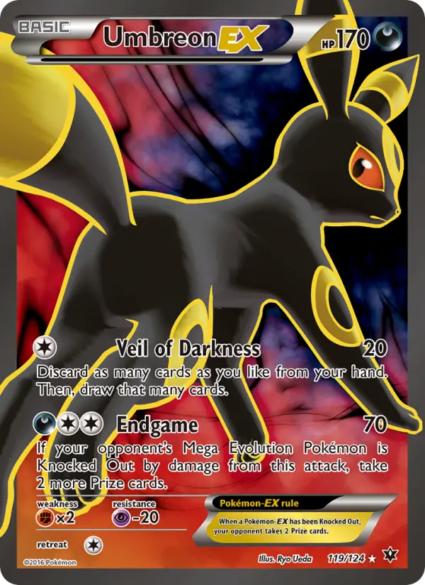 Umbreon EX, Pokémon card