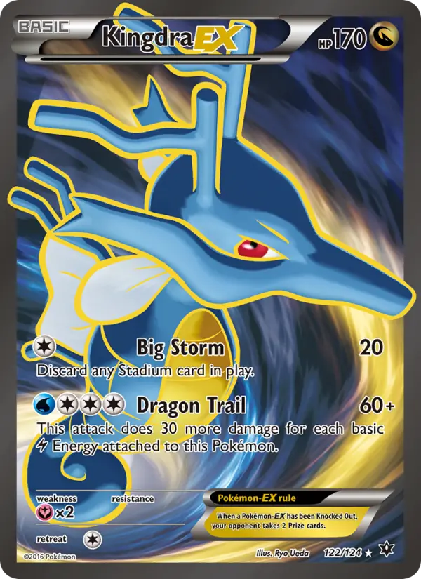 Kingdra EX, Pokémon card