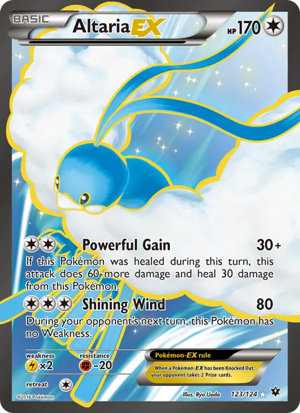 Altaria EX, Pokémon card