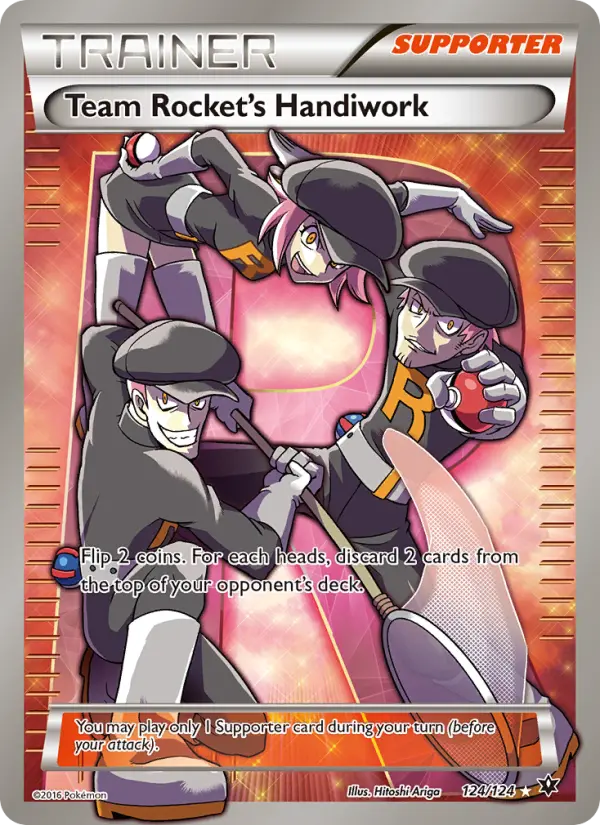Team Rocket's Handiwork, Pokémon card