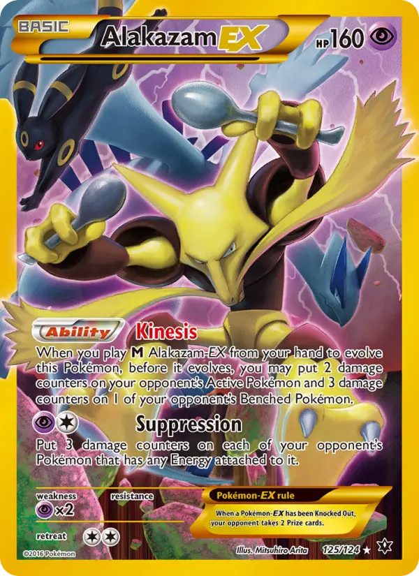 Alakazam EX, Pokémon card