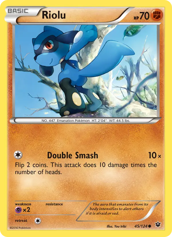 Riolu, Pokémon card