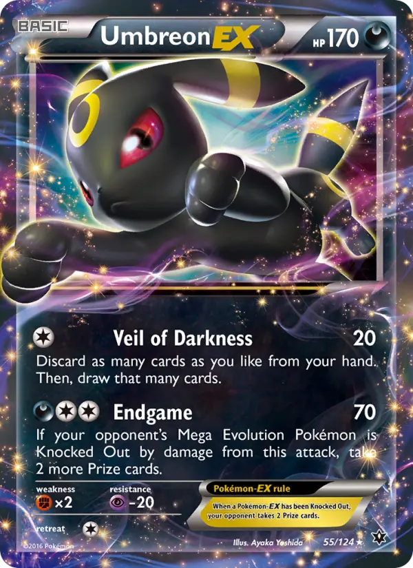 Umbreon EX, Pokémon card