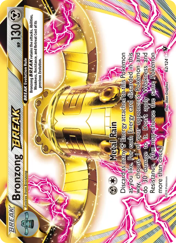 Bronzong BREAK, Pokémon card