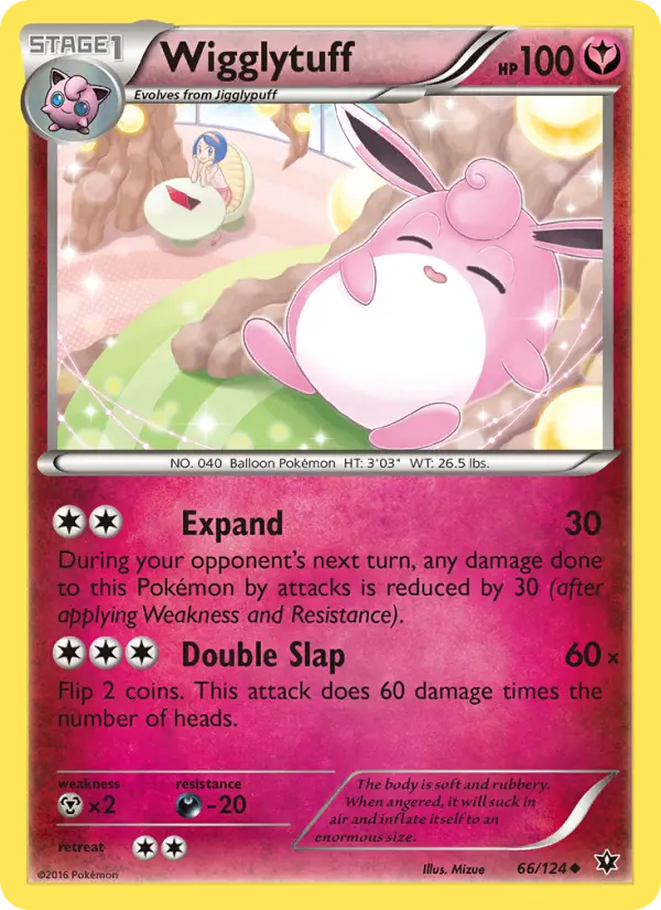 Wigglytuff, Pokémon card