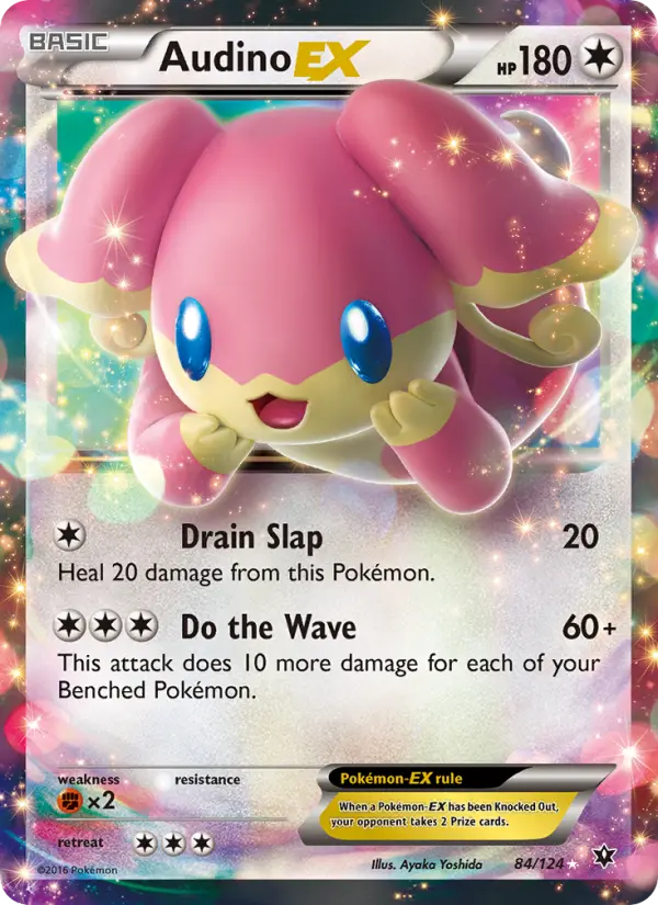 Audino EX, Pokémon card