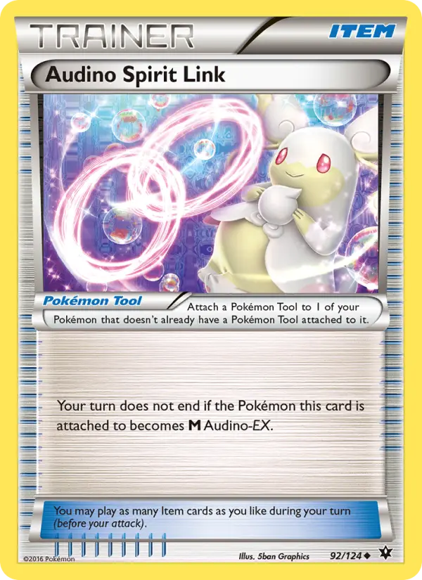 Audino Spirit Link, Pokémon card