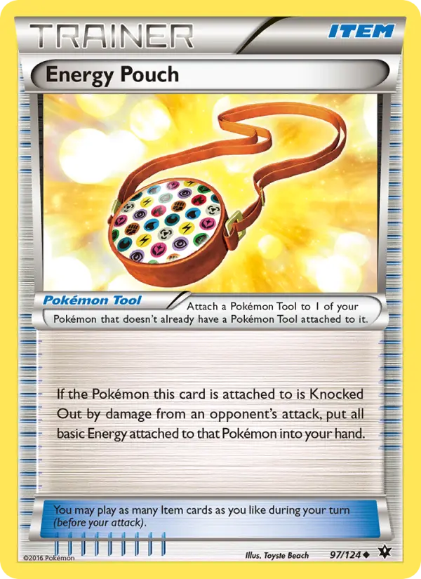Energy Pouch, Pokémon card