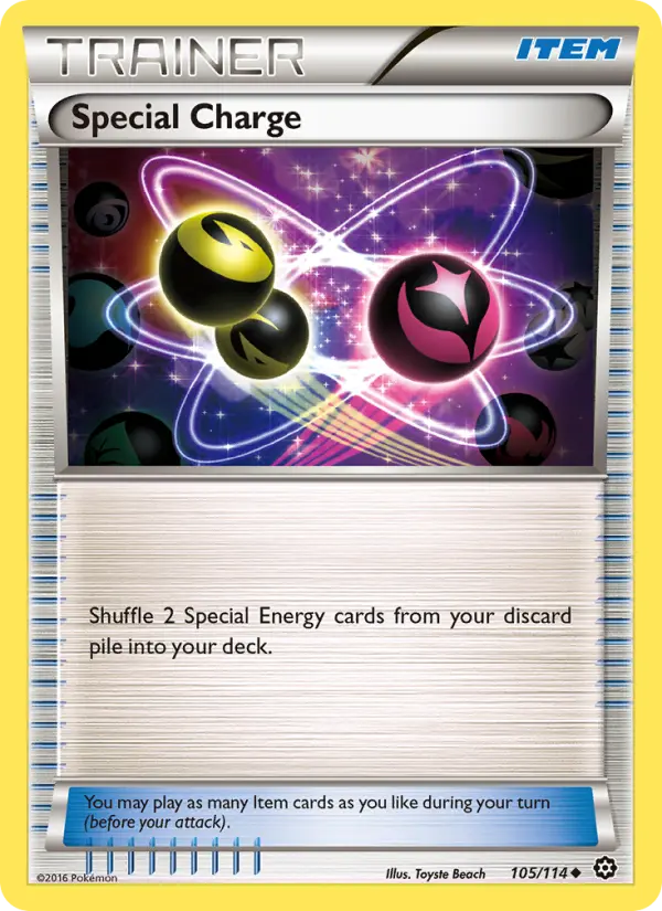 Special Charge, Pokémon card