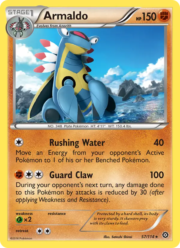 Armaldo, Pokémon card