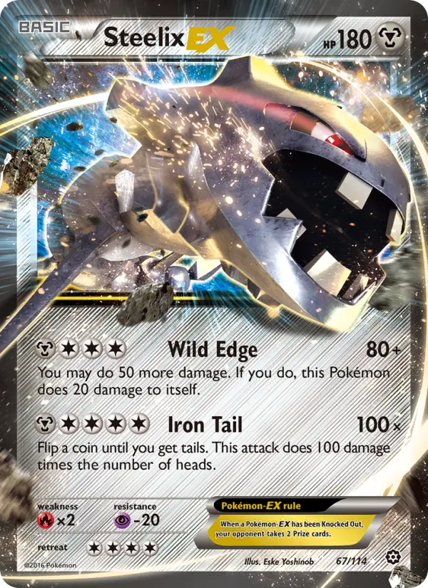Steelix EX, Pokémon card