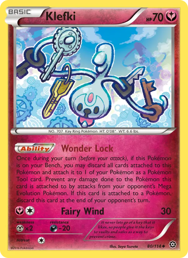 Klefki, Pokémon card