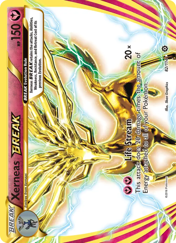 Xerneas BREAK, Pokémon card