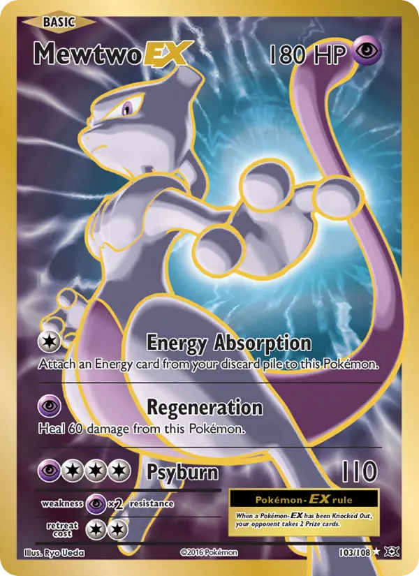 Mewtwo EX, Pokémon card