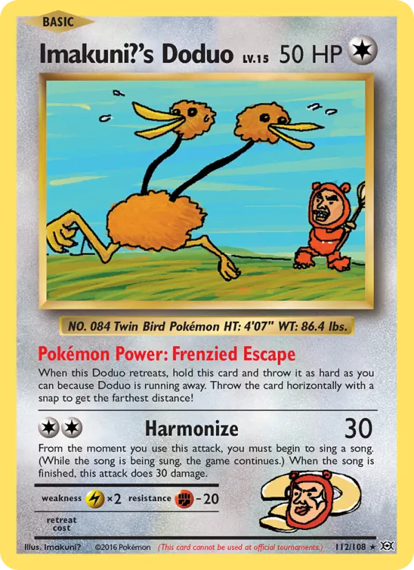 Imakuni?'s Doduo, Pokémon card