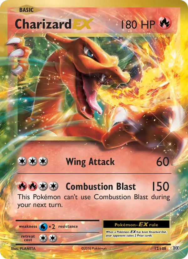 Charizard EX, Pokémon card