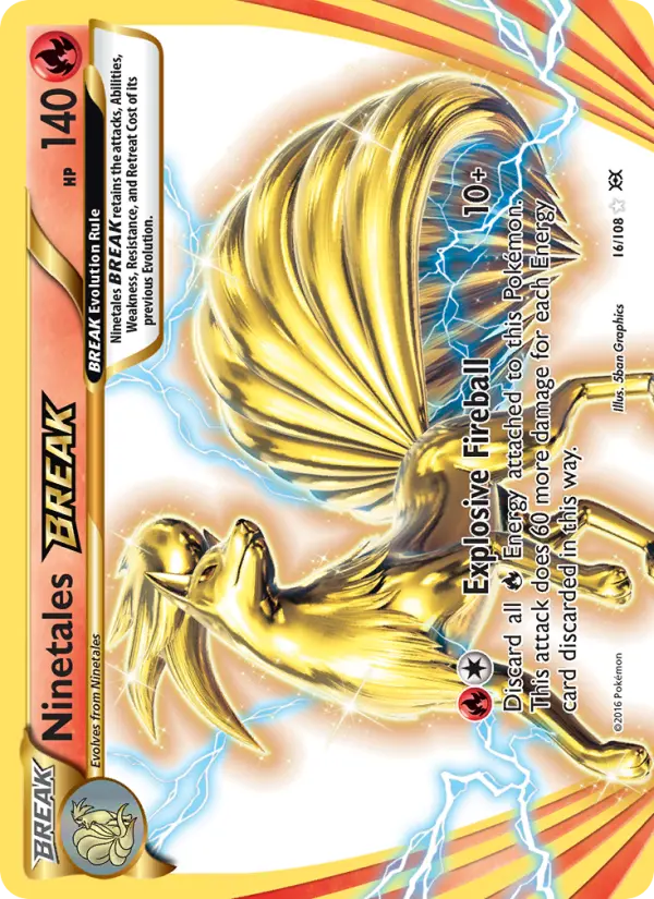 Ninetales BREAK, Pokémon card