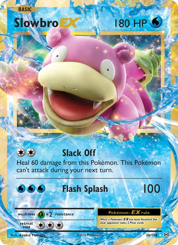 Slowbro EX, Pokémon card