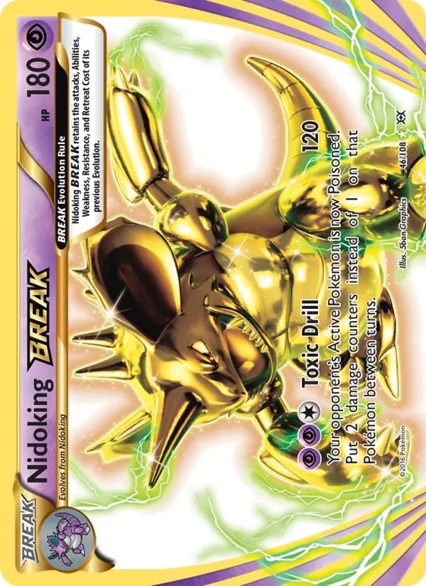 Nidoking BREAK, Pokémon card
