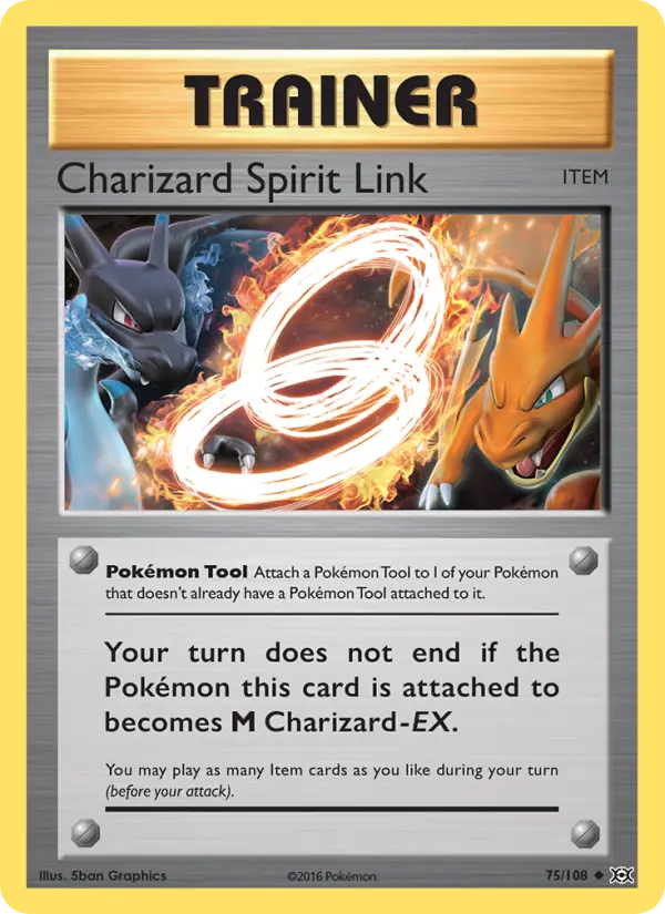Charizard Spirit Link, Pokémon card