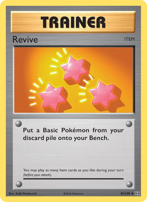 Revive, Pokémon card
