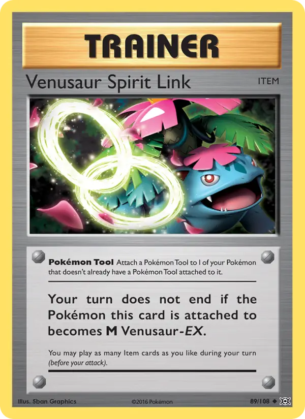 Venusaur Spirit Link, Pokémon card