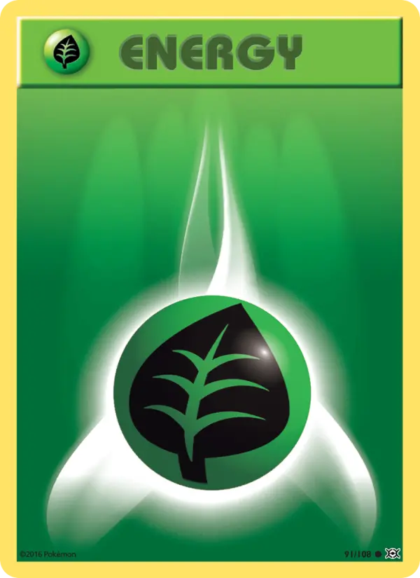 Grass Energy, Pokémon card