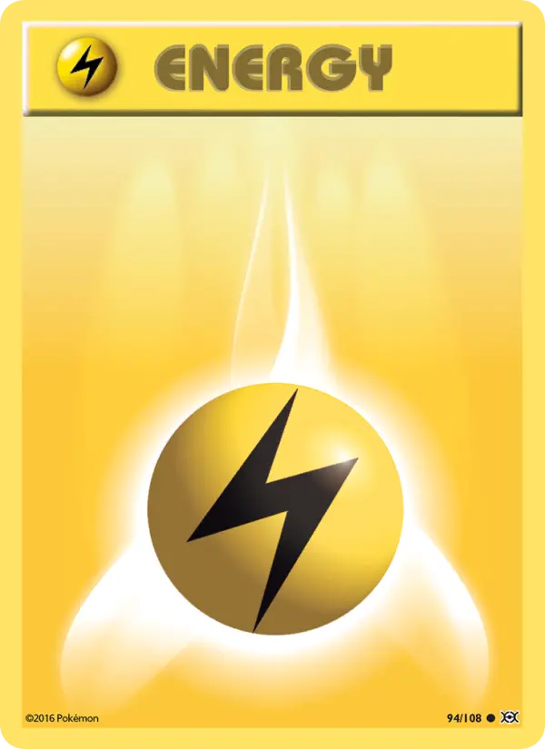 Lightning Energy, Pokémon card