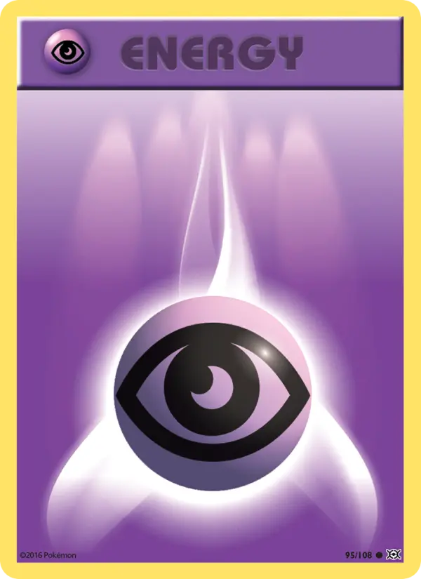 Psychic Energy, Pokémon card