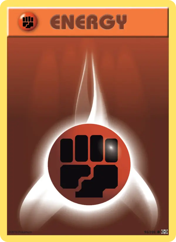 Fighting Energy, Pokémon card