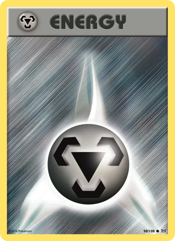 Metal Energy, Pokémon card