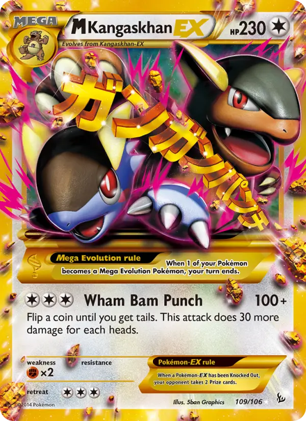 M Kangaskhan EX, Pokémon card