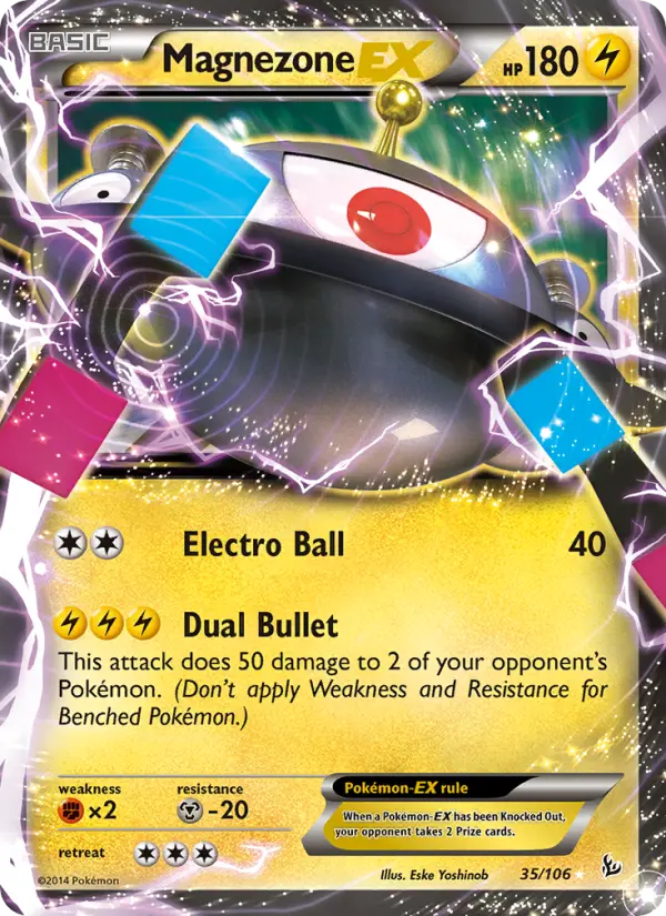 Magnezone EX, Pokémon card