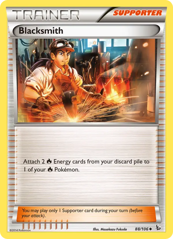 Blacksmith, Pokémon card