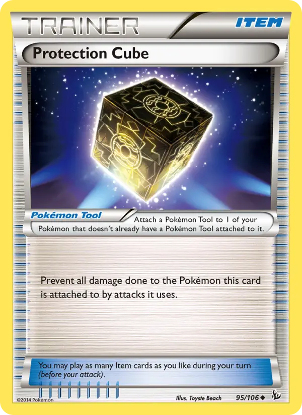 Protection Cube, Pokémon card