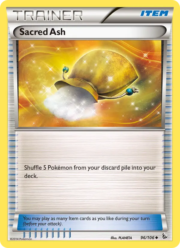 Sacred Ash, Pokémon card