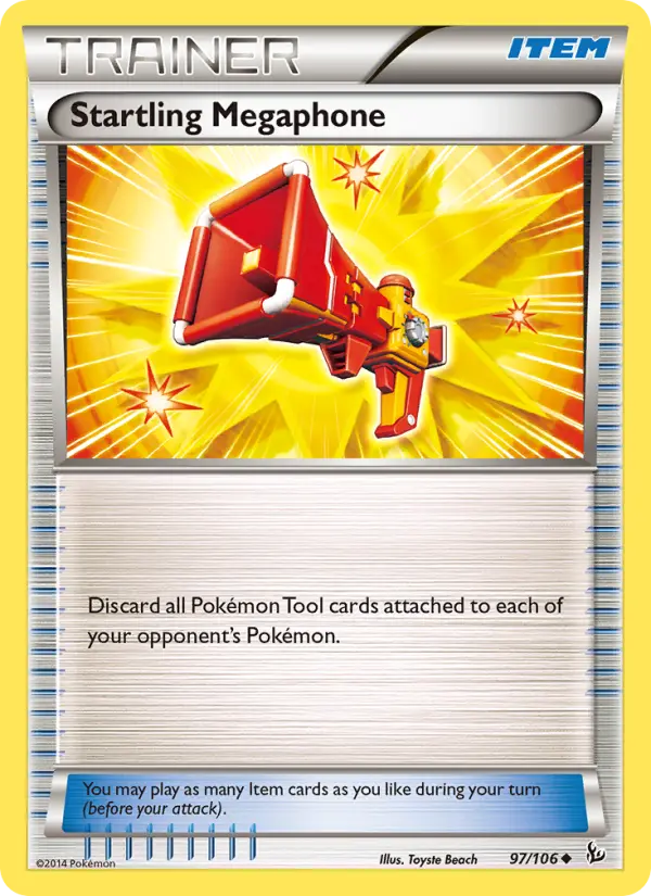 Startling Megaphone, Pokémon card