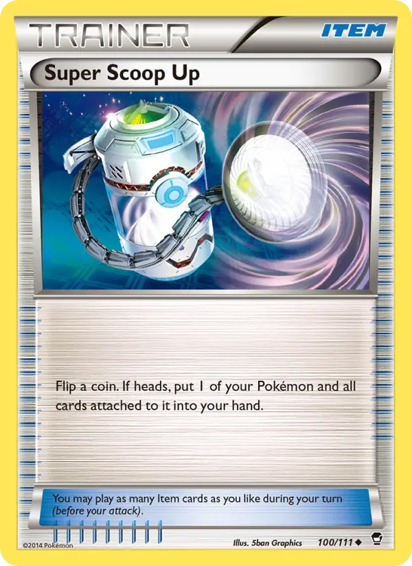 Super Scoop Up, Pokémon card