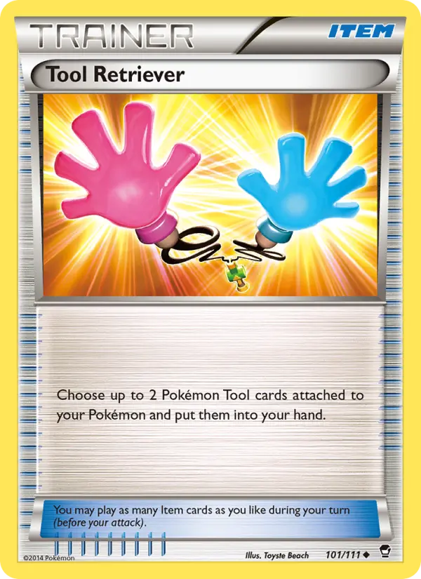 Tool Retriever, Pokémon card