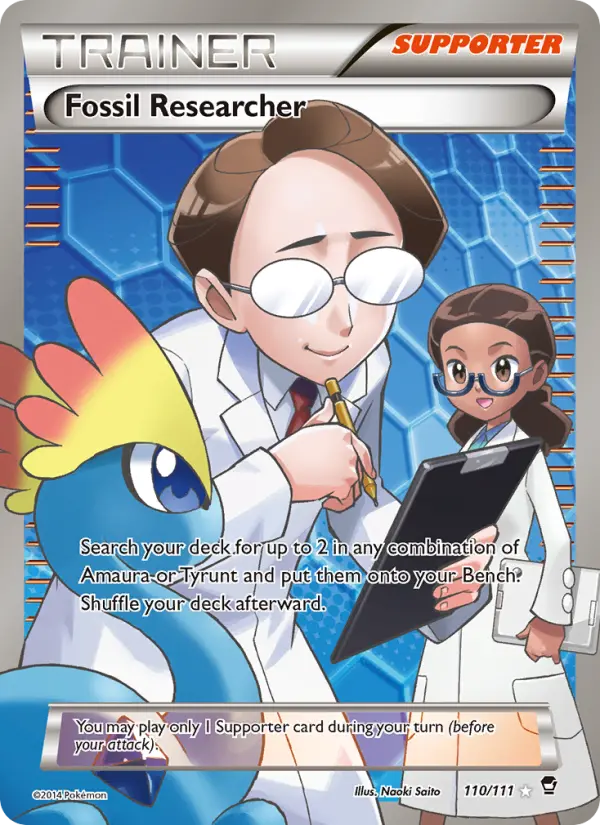 Fossil Researcher, Pokémon card